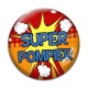 Cabochon Verre - super pompier
