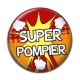 Cabochon Résine - super pompier