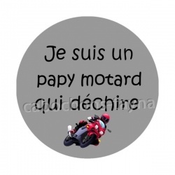 papy motard