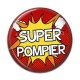 Cabochon Résine - super pompier