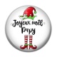 Cabochon Résine - joyeux noël papy
