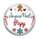 Cabochon Verre - je suis un papy trop cool