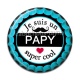 Cabochon Résine - je suis un papy trop cool