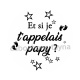 et si je t'appelais papy