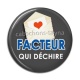 Cabochon Résine - facteur qui déchire