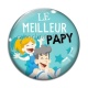 Cabochon Verre - meilleur papy