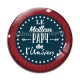 Cabochon Verre - meilleur papy