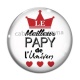 Cabochon Verre - meilleur papy
