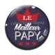 Cabochon Verre - meilleur papy
