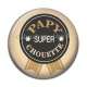 Cabochon Résine - papy super chouette