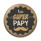 Cabochon Résine - un super papy