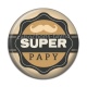Cabochon Résine - super papy