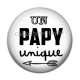 Cabochon Résine - un papy unique