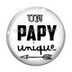 Cabochon Verre - un papy unique