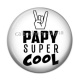 Cabochon Résine - papy super cool