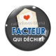 Cabochon Verre - facteur qui déchire
