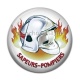 Cabochon Résine - sapeurs pompiers
