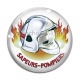 Cabochon Verre - sapeurs pompiers