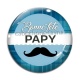 Cabochon Verre - bonne fête papy
