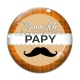 Cabochon Verre - bonne fête papy