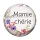 Cabochon Verre - mamie chérie