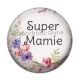 Cabochon Résine - super mamie