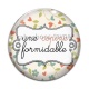 Cabochon Verre - une copine formidable