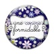 Cabochon Verre - une copine formidable