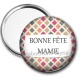 Miroir de poche - bonne fête mamie