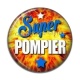 Cabochon Résine - super pompier