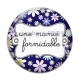Cabochon Verre - une mamie formidable
