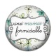 Cabochon Résine - une mamie formidable