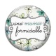 Cabochon Verre - une mamie formidable