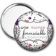 Miroir de poche - une mamie formidable