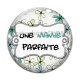 Cabochon Verre - une mamie parfaite