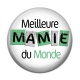 Cabochon Résine - meilleure mamie