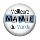 Cabochon Résine - meilleure mamie