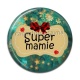 Cabochon Résine - super mamie