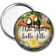 Miroir de poche - une super belle fille
