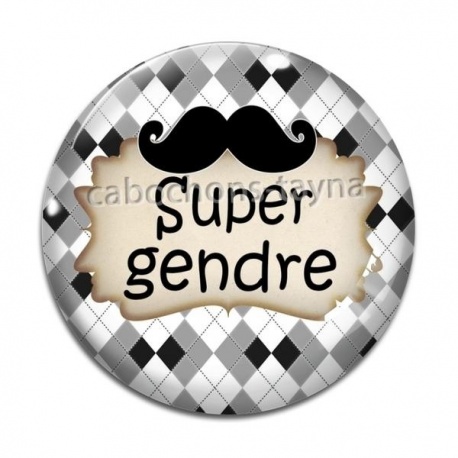 Cabochon Verre - super gendre