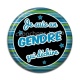 Cabochon Résine - je suis un gendre qui déchire