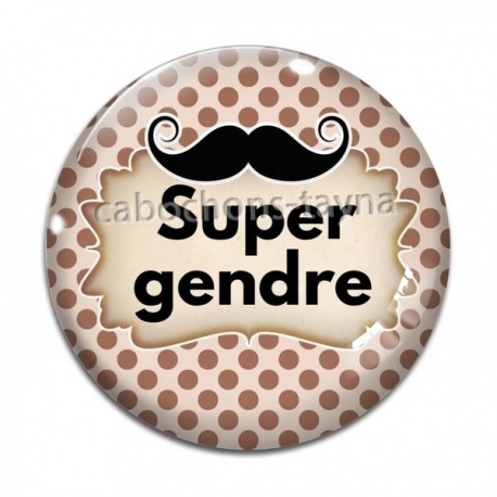 Cabochon Verre - super gendre