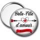 Miroir de poche - belle fille d'amour forever