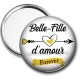 Miroir de poche - belle fille d'amour forever
