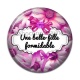 Cabochon Résine - belle fille formidable
