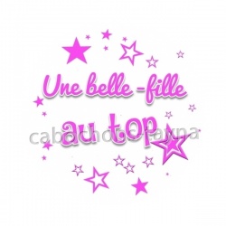 une belle fille au top