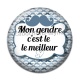 Cabochon Résine - mon gendre c'est le meilleur