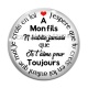 Cabochon Verre - a mon fils 