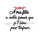 a ma fille