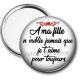 Miroir de poche - a ma fille